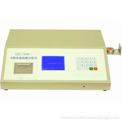 High Accuracy X-ray Fluorescence Sulfur Analyzer
